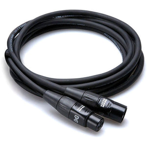 Hosa Technology Pro REAN XLR Male to XLR Female Microphone Cable (3', Black)
