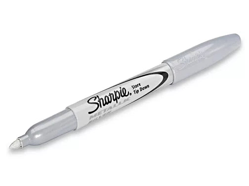 Metallic Silver Sharpie – Voice and Video Sales