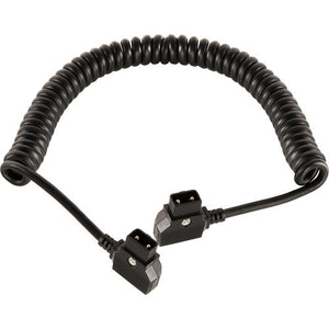 SHAPE D-Tap Male to D-Tap Male Coiled Cable (20'' to 30")
