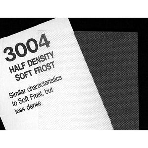 Rosco Cinegel #3004 Filter - 1/2 Density Soft Frost - 48"x25 Roll **ONLY SOLD BY THE FOOT**