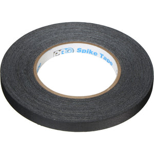 ProTapes Pro Spike Cloth Gaffers Tape (0.5" x 45 yd) ( Black)