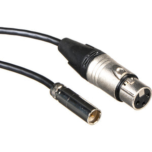 Blackmagic Design Set of 2 Mini XLR to XLR Audio Cables for Video Assist 4K (19.5")**USED**