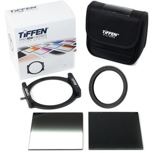 Tiffen Pro100 ND Starter Filter Kit with 4 x 4" Solid Neutral Density 1.2 and Soft-Edge Graduated Neutral Density 1.2 Filters