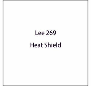 Lee 269 Heat Shield Lighting Gel Filter Sheet 21"x24" **SOLD BY FOOT ONLY**