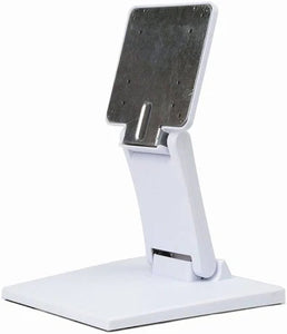 Wearson White Foldable Monitor Stand | Low Profile Monitor Stand | Vesa Stand