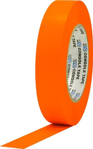 Protapes 1" x 60 Yards Console Tape ( Orange )