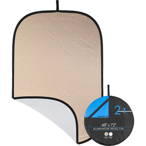 Westcott Illuminator Collapsible 2-in-1 Sunlight/White Bounce Reflector (48 x 72")