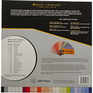 LEE Filters 10 x 12" Master Location Filter Sheet Pack - 36 Sheets