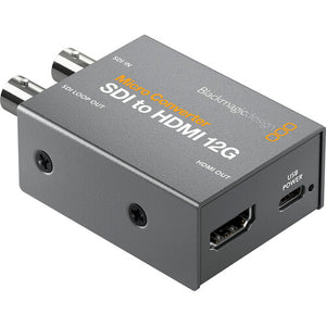 Blackmagic Design Micro Converter SDI to HDMI 12G (w/ Power Supply) - Voice and Video Sales