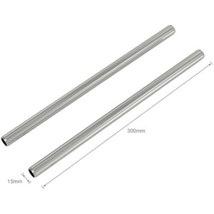 SmallRig 15mm Stainless Steel Rods Pair 8", 12", 16"