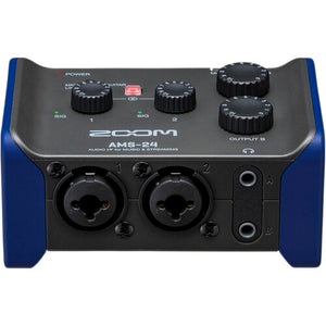 Zoom AMS-24 2x4 USB Audio Interface for Music and Streaming