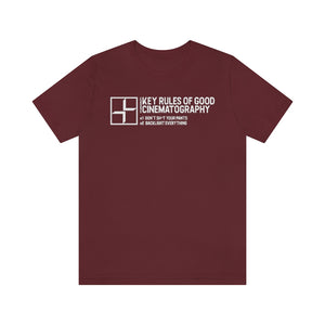 "Rules of Cinematography" Tee