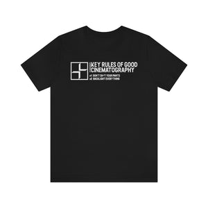 "Rules of Cinematography" Tee