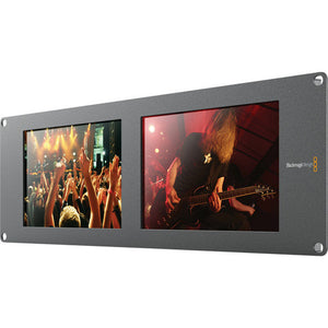 Blackmagic Design SmartView Duo Rackmountable Dual 8" LCD Monitors - Voice and Video Sales