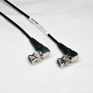CineCables On-Camera 12G SDI Cable (Right Angle to Right Angle)
