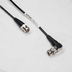 CineCables On-Camera 12G SDI Cable (Right Angle to Straight)