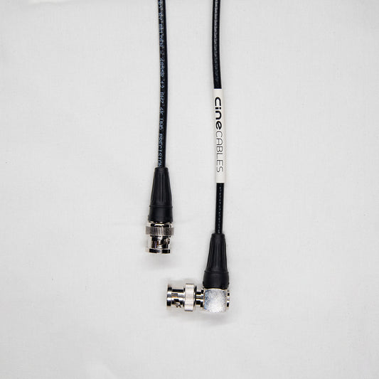 CineCables On-Camera 12G SDI Cable (Right Angle to Straight) - Voice and Video Sales
