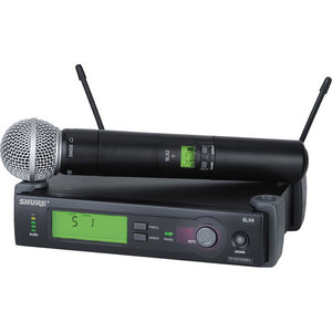 Shure SLX24/SM58 Wireless Handheld Microphone System with SM58 Capsule