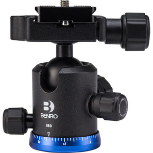 Benro IB0 Triple Action Ballhead with PU50 Plate - Voice and Video Sales