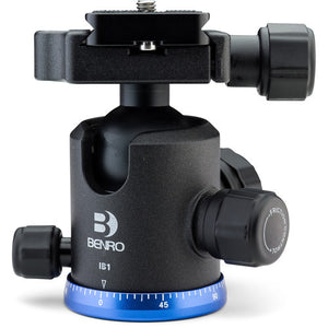 Benro IB1 Triple Action Ballhead with PU60 Plate - Voice and Video Sales