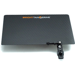 Bright Tangerine Carbon Fiber Top Flag for Misfit Atom Matte Box - Voice and Video Sales